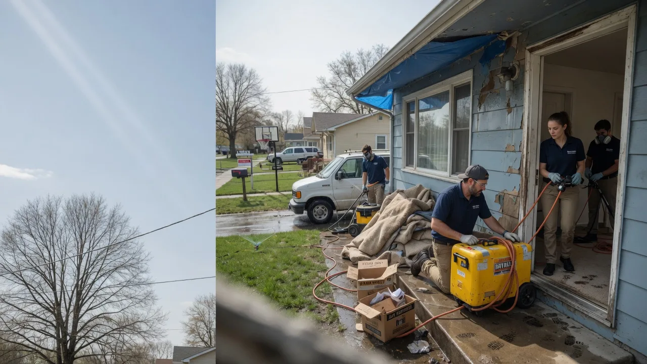 Basement Flood Cleanup in Topinabee, MI near me